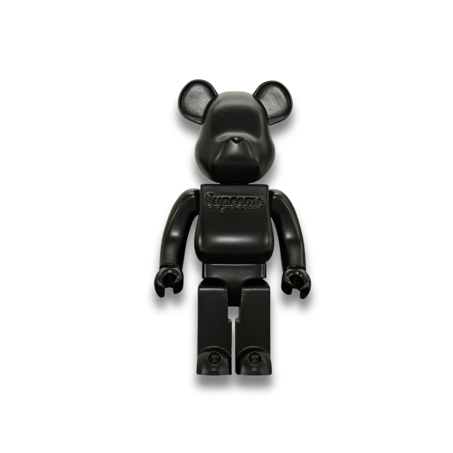 Bear Brick Black – поп арт фигура, изрисувана на ръка