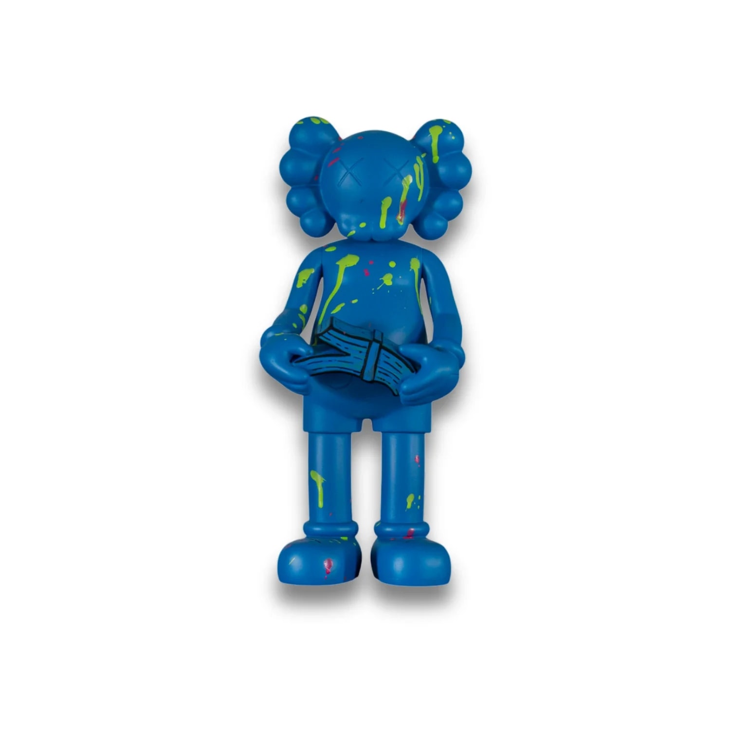 Urban Toy X Blue MINI – поп арт фигура, изрисувана на ръка