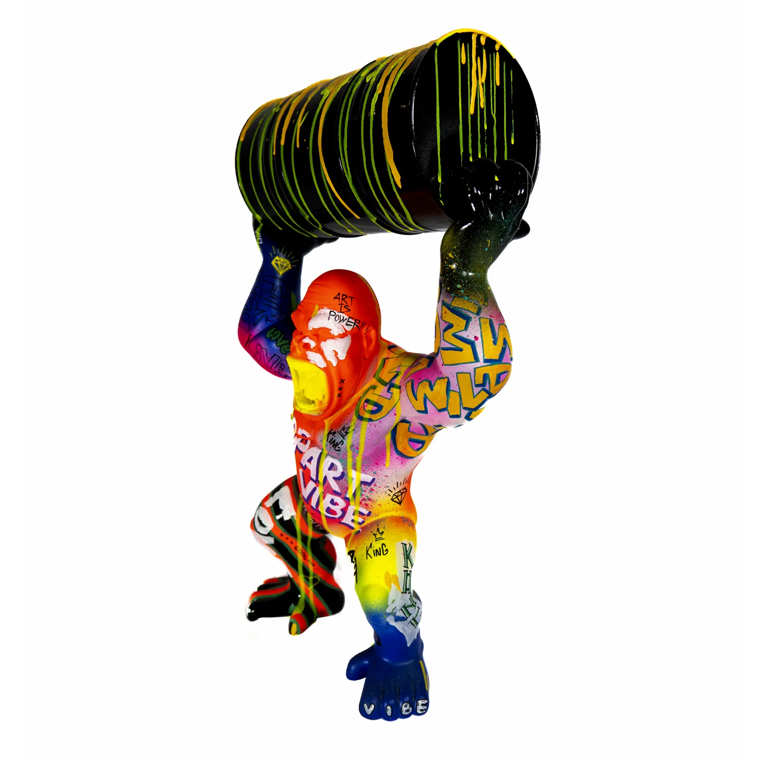 Barrel Kong Graffiti — Фигури