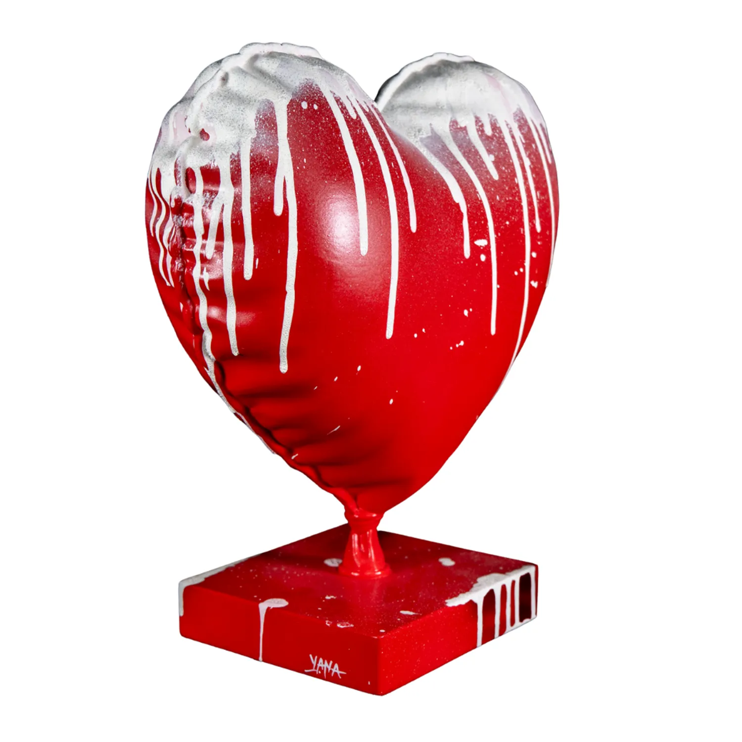 Red Drip Heart — Фигури