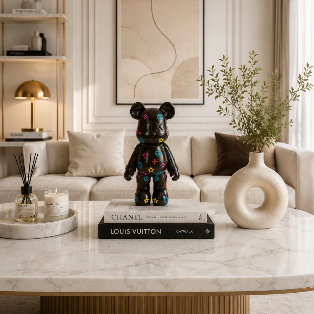 Designer Monogram Bear – LV Style Interpretation - Image 5
