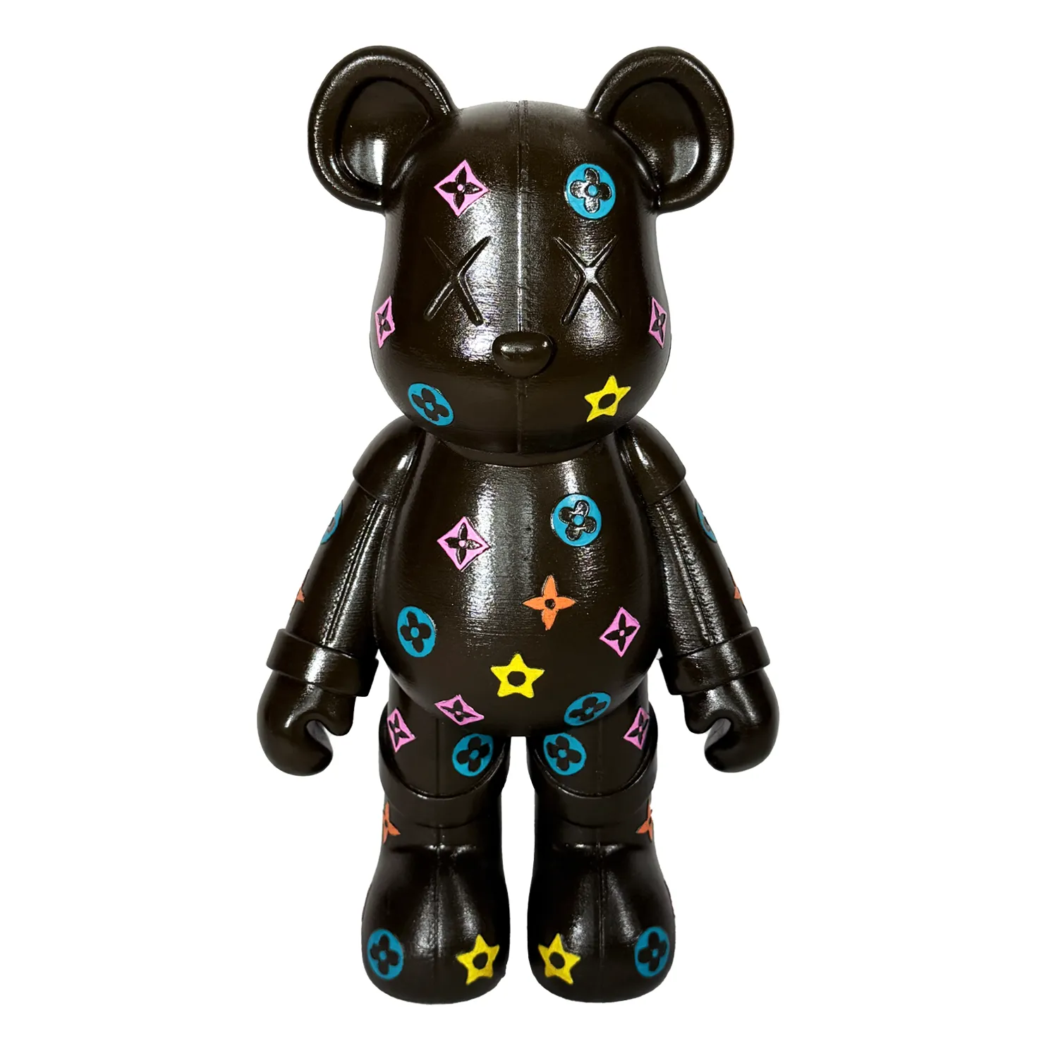Designer Monogram Bear – LV Style Interpretation — Фигури