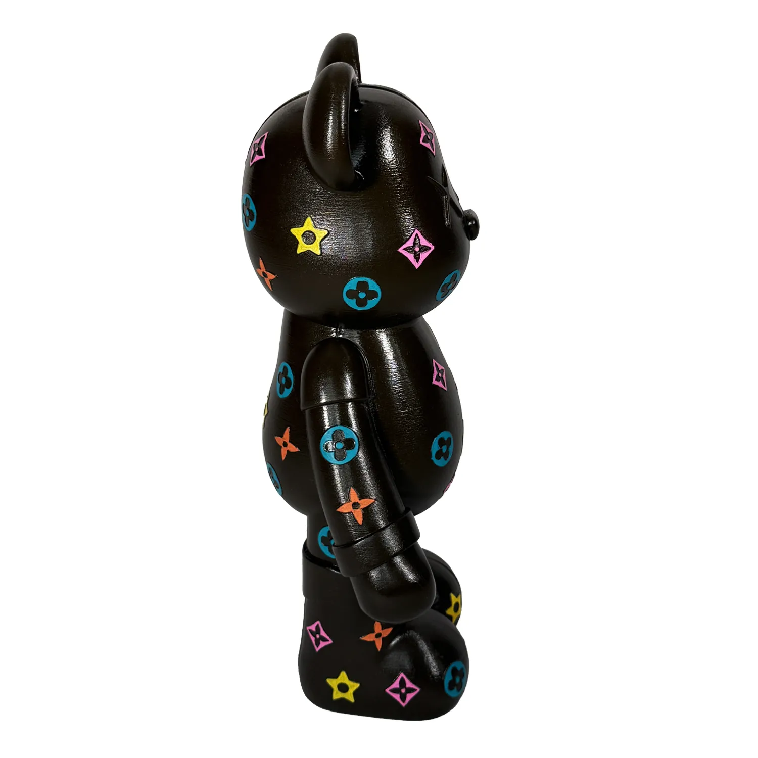 Designer Monogram Bear – LV Style Interpretation — Фигури