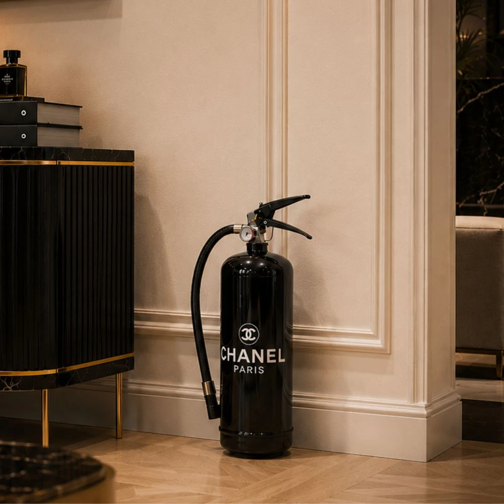 Chanel Black Fire Extinguisher — Lifestyle
